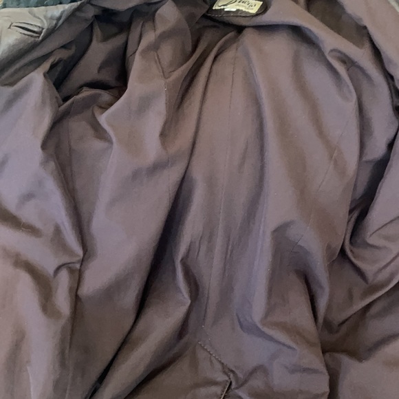 Vintage leather jacket Persian lamb trim - Picture 12 of 12